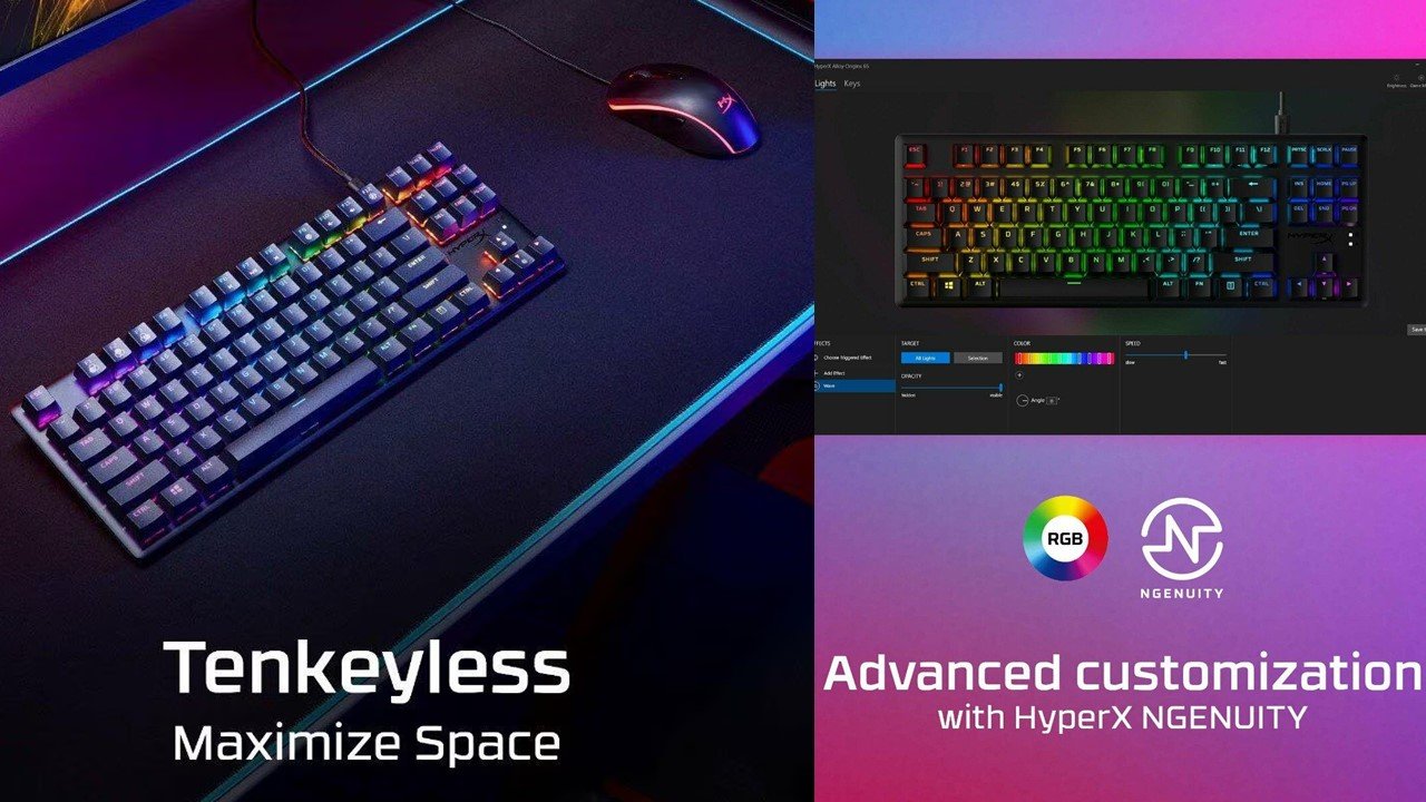 HyperX Alloy Origins Core PBT HX Red - Mechanical Gaming Keyboard